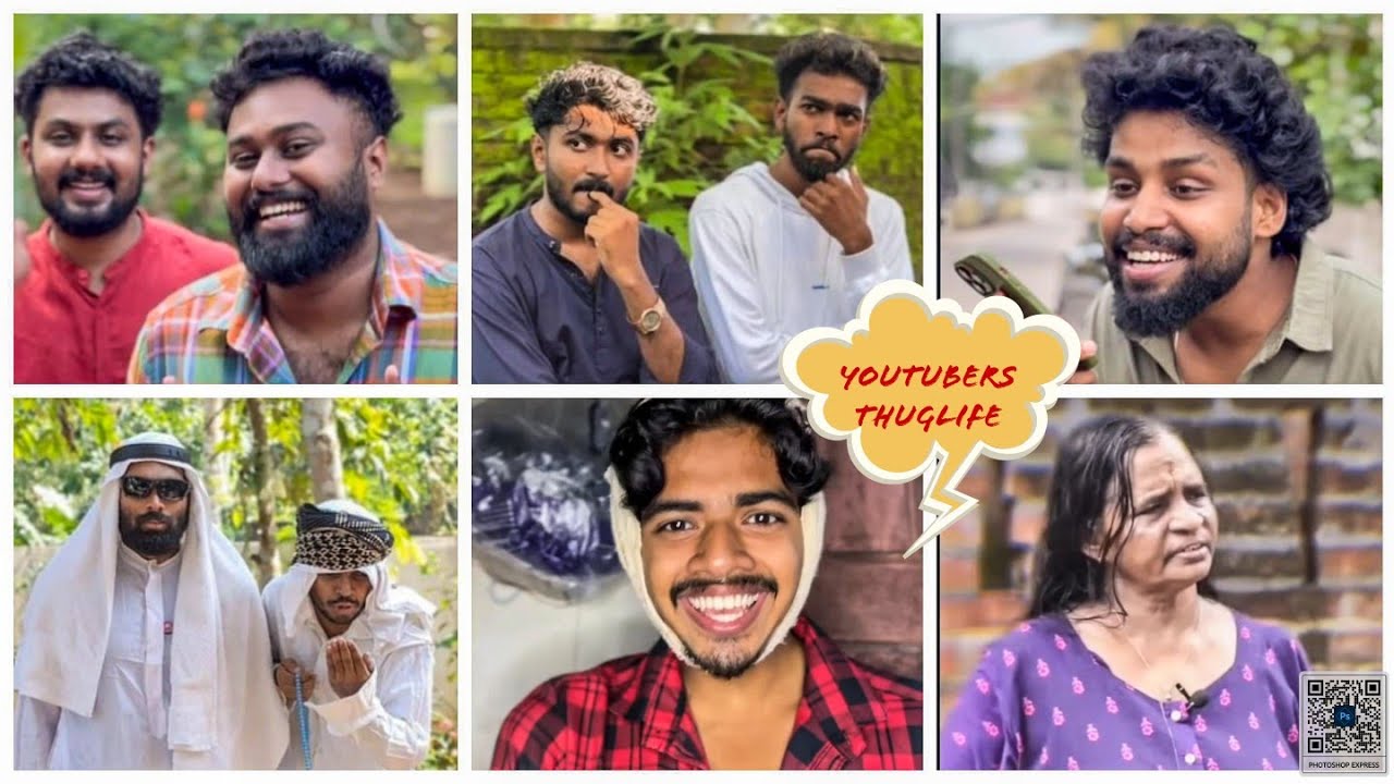 Top Mallu Youtubers Thuglife 😂🔥 | Mass counters | Insta Thugs | Comedy | MK Thugs