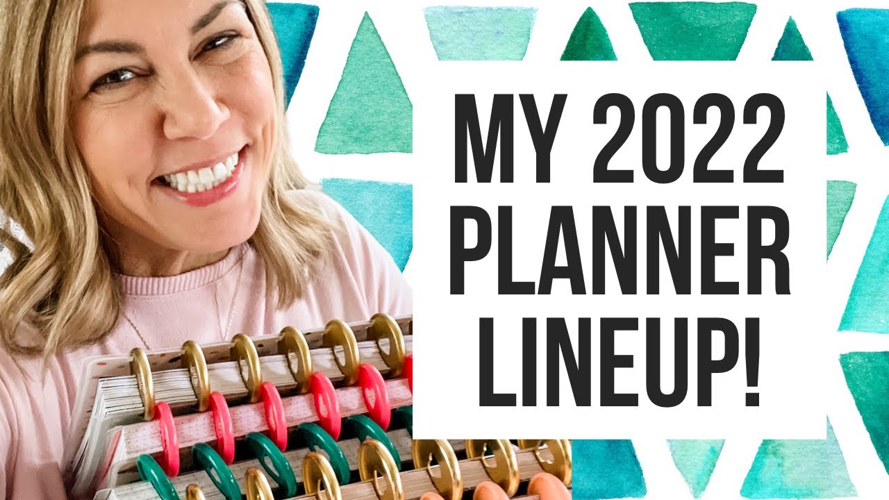 My 2022 Planner Lineup | How I'm Using 5 Different Planners! | The Happy Planner