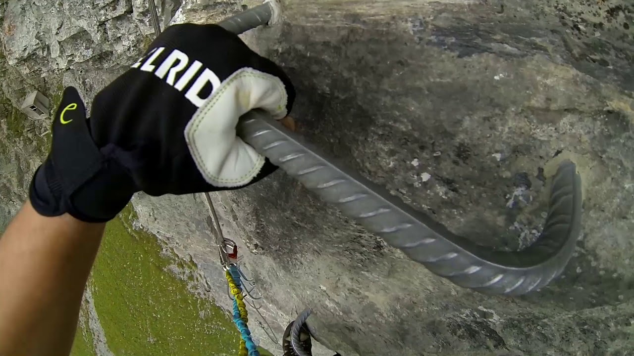 Via Ferrata Gemmiwand - Klettersteig Leukerbad