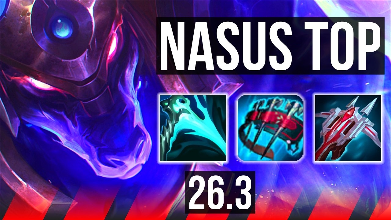NASUS vs DR. MUNDO (TOP) | 50K damage | EUW Master | 26.3
