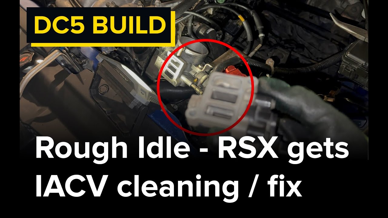 Cleaning IACV on Acura RSX Type S / PRB Throttle Body