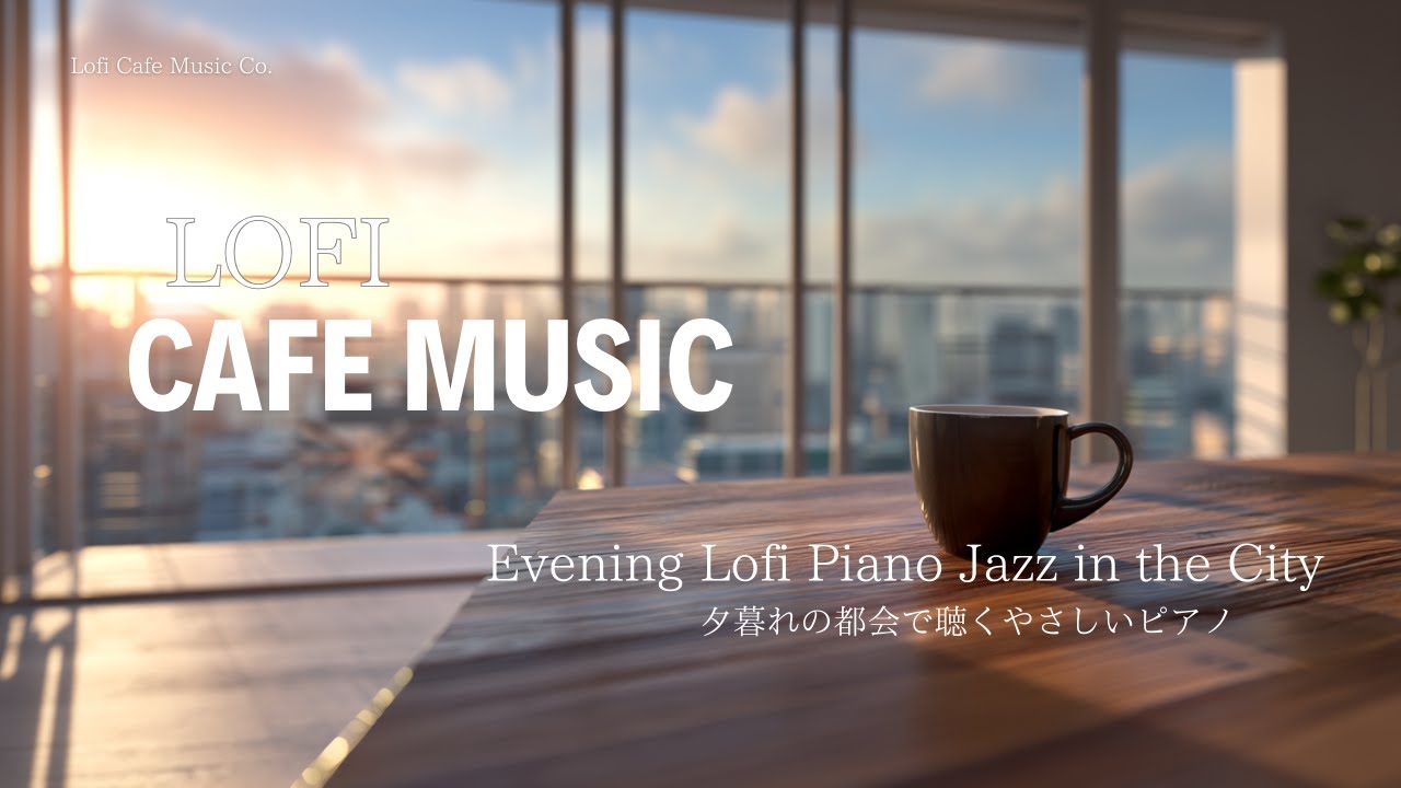 Evening Lofi Piano Jazz in the City – 夕暮れの都会で聴くやさしいピアノ