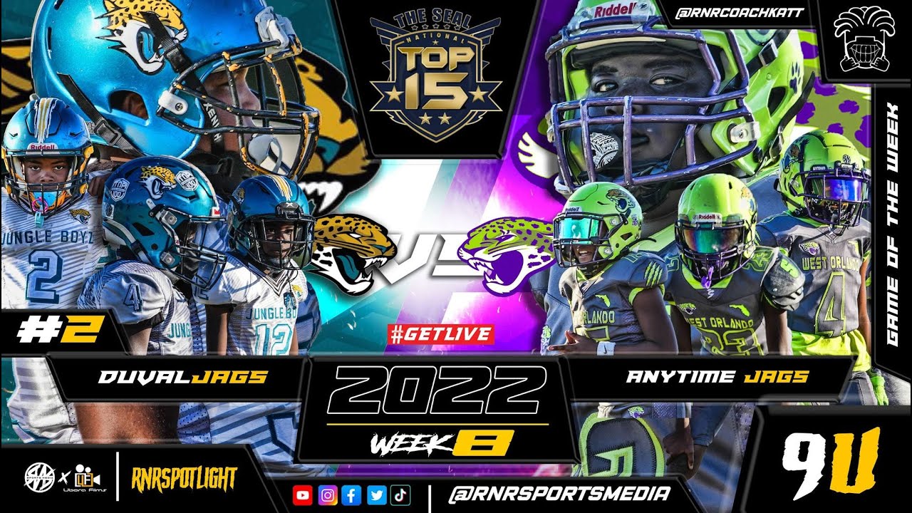 9U БИТВА ЗА ФЛОРИДУ! West Orlando Jags против #2 Duval Jags | 9U