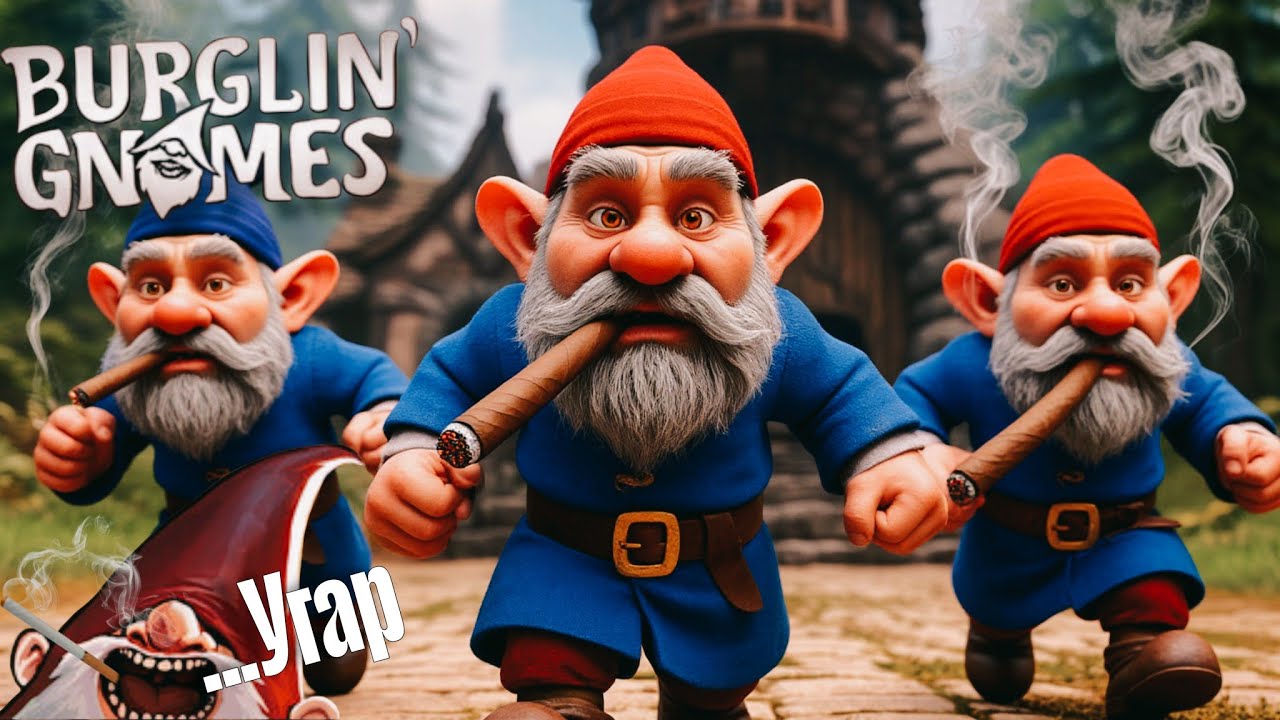 КАК ДОСТАТЬ СОСЕДА В BURGLIN GNOMES