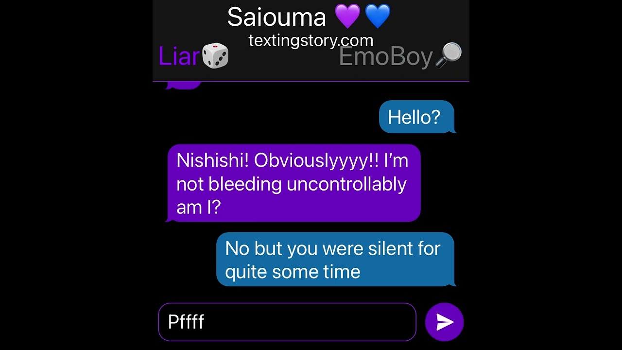Skating Rink (SaiOuma/OumaSai texting story)
