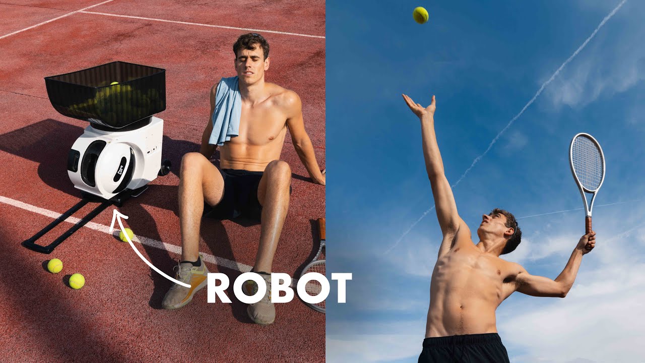Entrené a Tenis Durante 30 Días Para Ganar a Mi Hermano (Con un Robot)