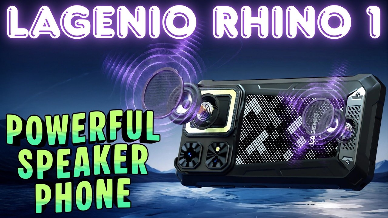 LAGENIO RHINO 1 PRO - RUGGED STEREO PHONE - FULL TEST