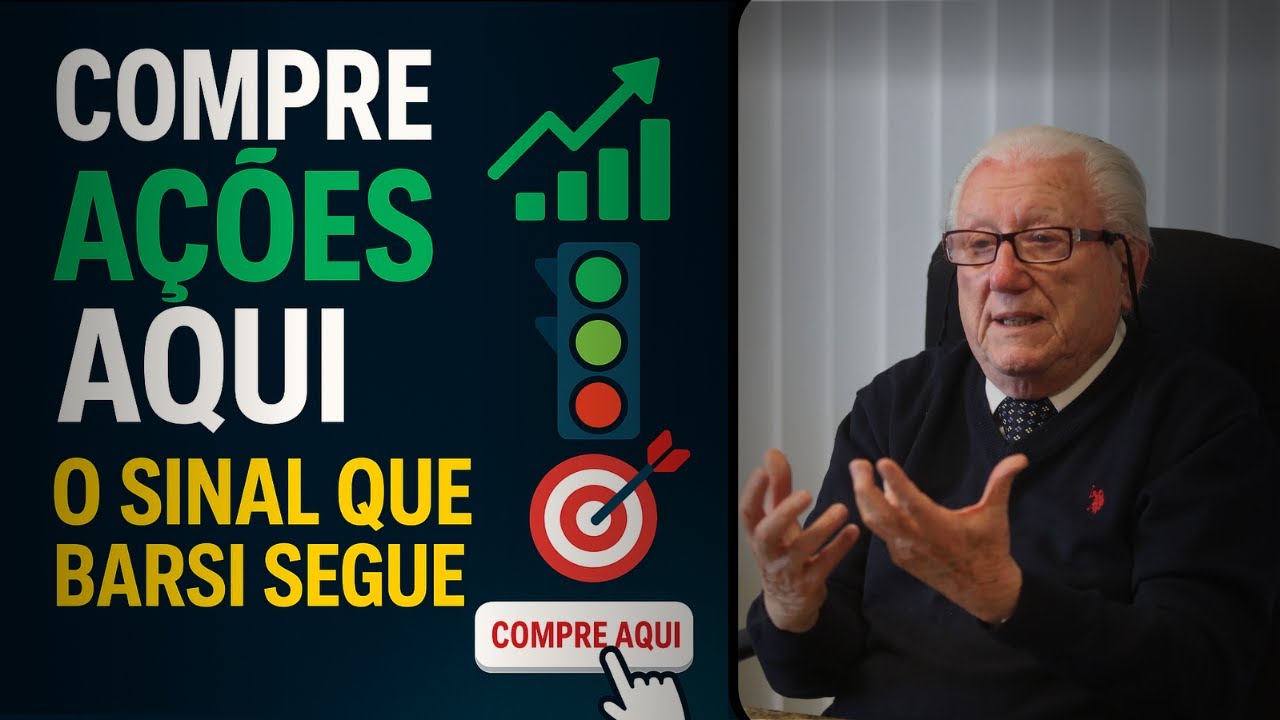 QUER ACERTAR O MOMENTO CERTO PARA COMPRAR AÇÕES? BARSI REVELA COMO IDENTIFICA MELHORES OPORTUNIDADES