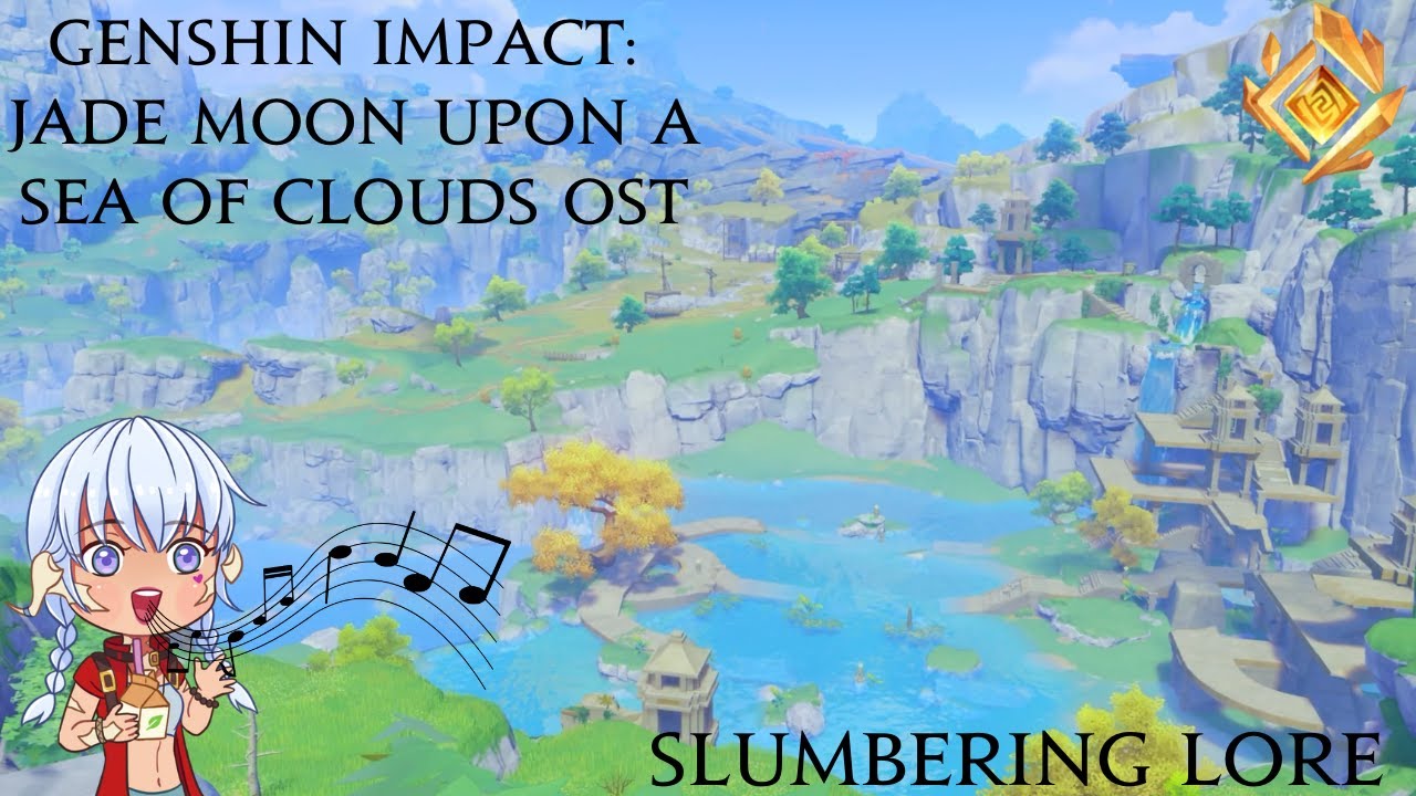 Genshin Impact   Slumbering Lore 1 Hour OST Loop