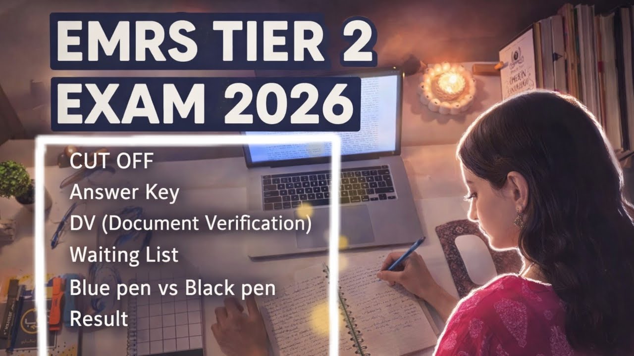 EMRS🌈 RESULT DATE ✨Cut off 📚#emrscutoff #emrsresult #emrsanswerkey #emrstgtcs #emrs2025 #emrstier2 