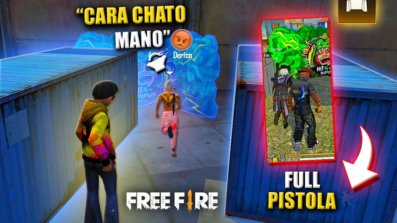 TRANCANDO ALEATÓRIOS COM GEL ATÉ FICAREM NERVOSO NO MODO CS RANQUEADO DO FREE FIRE KKJK