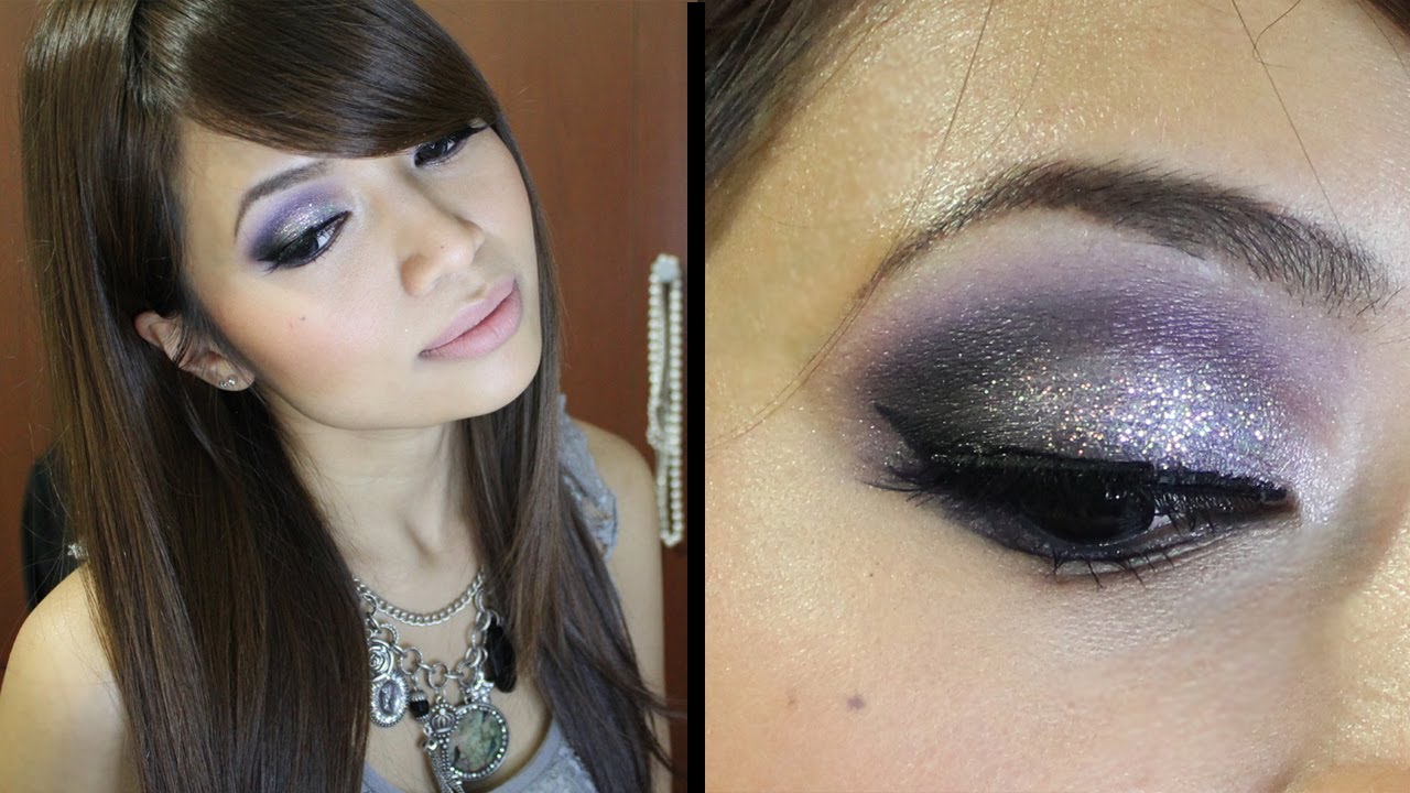 New Years Eve Holiday Makeup Tutorial (Day to Night Party Silver Look)