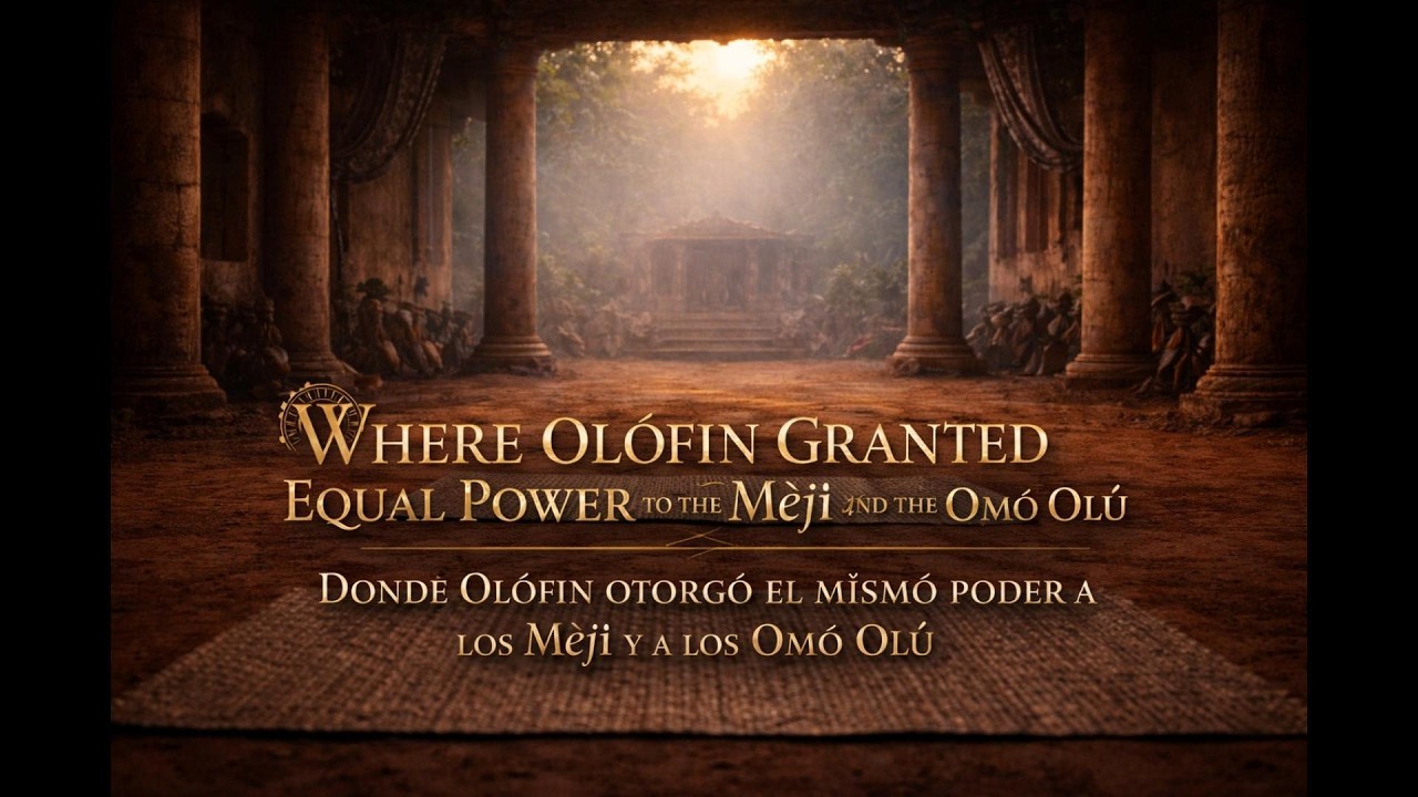Ifa Odu: Oyekun Nilogbe- Where Olófin Granted Equal Power to the Mẹ́jì and the Omó Olú