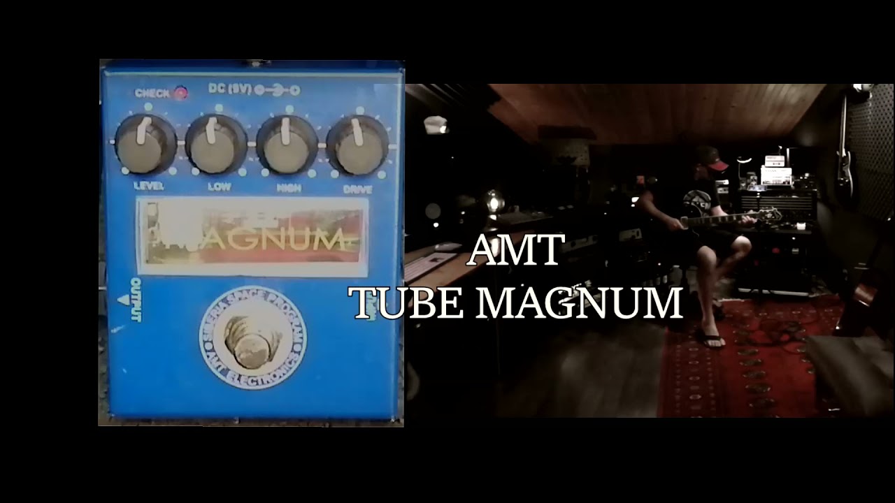 AMT electronics TUBE MAGNUM  [sound check]   Power chords & Heavy sounds!