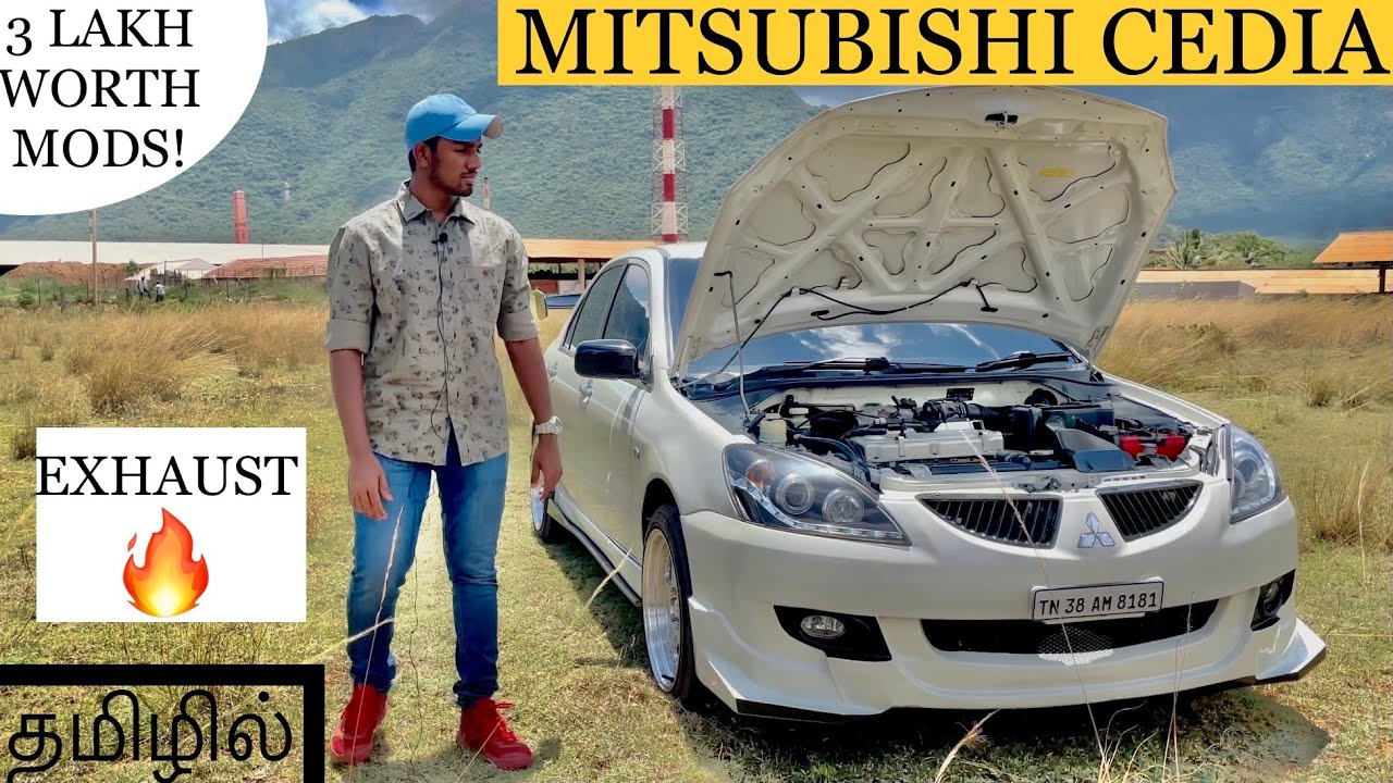 Mitsubishi Cedia Modified,Massive upgrades worth 3lakhs CustomExhaust🔥Detailed Review