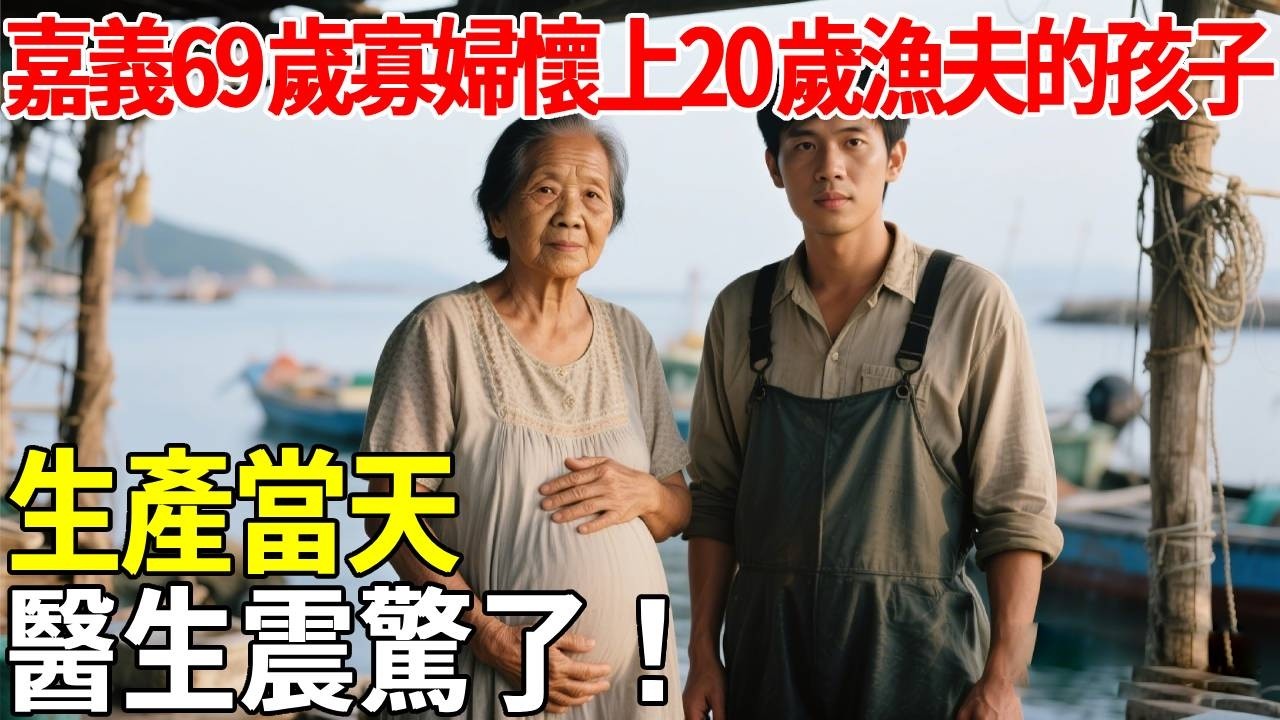 嘉義69歲寡婦懷上20歲漁夫的孩子，生產當天，醫生震驚了！#蝴蝶飛飛 #民間故事 #奇聞趣事 #古代小說#懸疑#老年情感