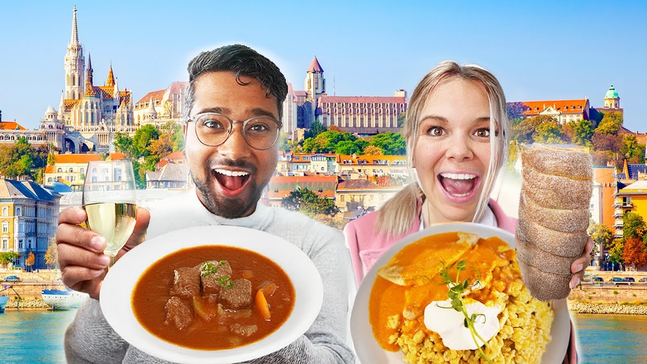 Hungarian Food You MUST Try in Budapest : Ultimate Food Tour 🇭🇺