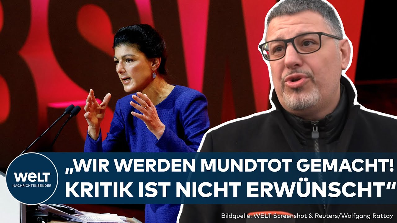 EKLAT BEIM BSW-PARTEITAG: 