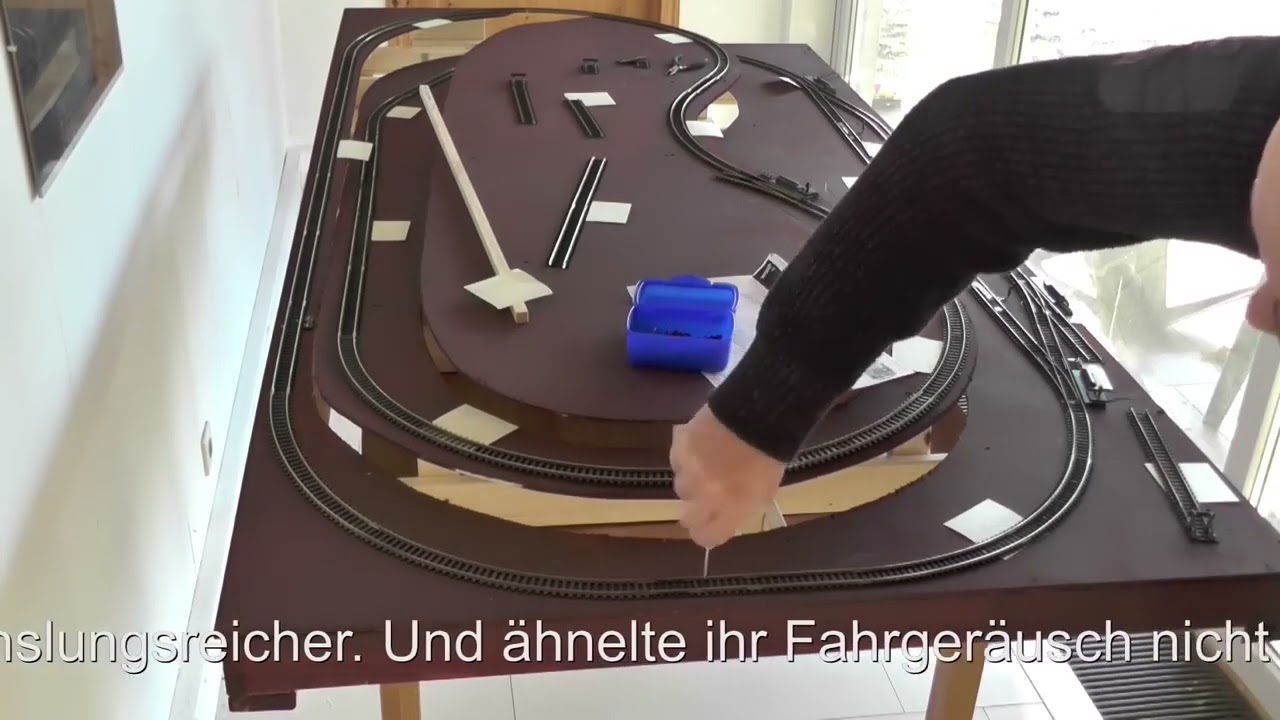 Modellbahn Bau der Anlage M116 in voller Länge Teil 16
