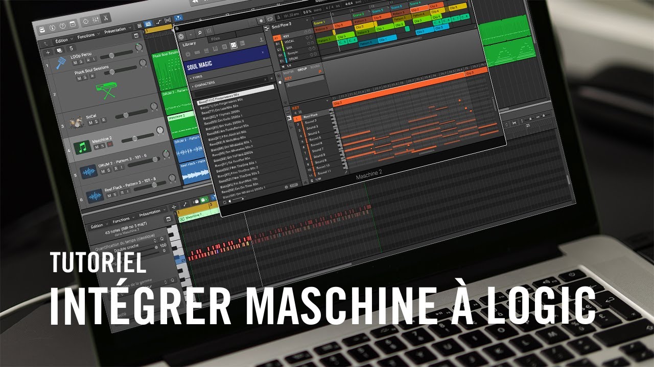 Comment intégrer MASCHINE à Logic Pro X (+ Expansion Soul Magic) | Native Instruments.
