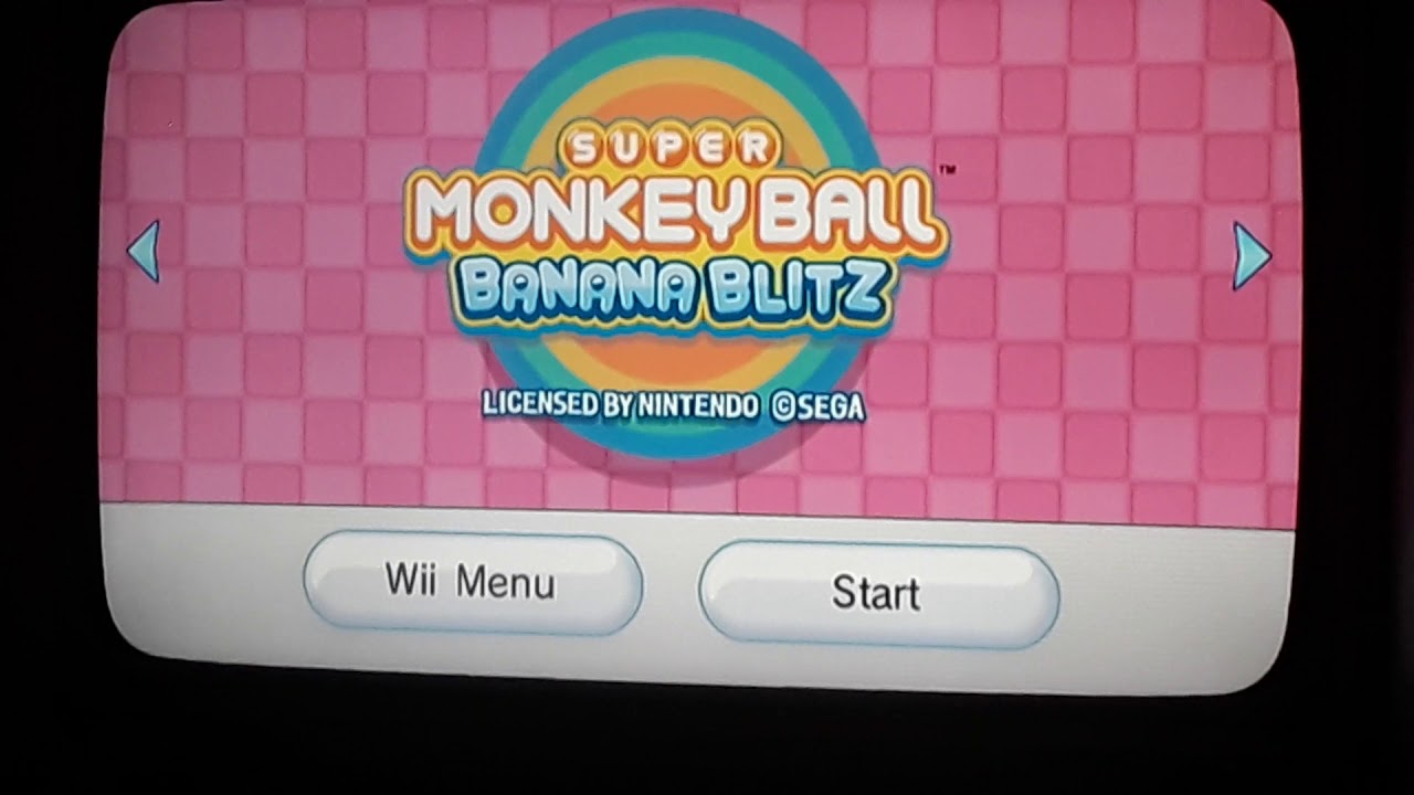 Opening To Super Monkey Ball Banana Blitz (2006) For Wii