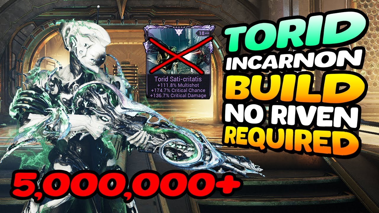 No Riven TORID Incarnon Build INSANE Damage! | Warframe Guide