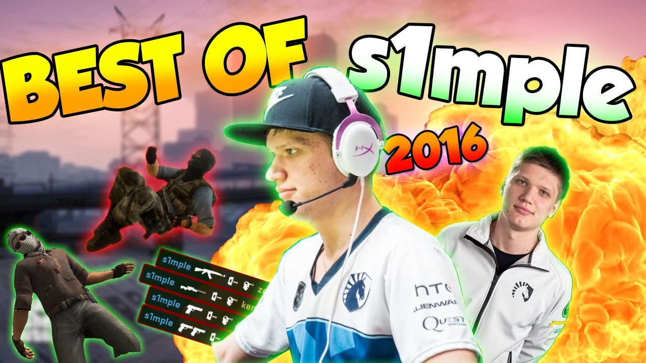 CS:GO - BEST OF s1mple 2016! ft. VAC Plays, Insane Clutches, Fails & More!
