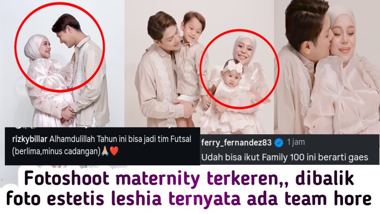 FOTOSHOOT MATERNITY TERKEREN,  DIBALIK FOTO ESTETIS LESHIA TERNYATA ADA TEAM HORE
