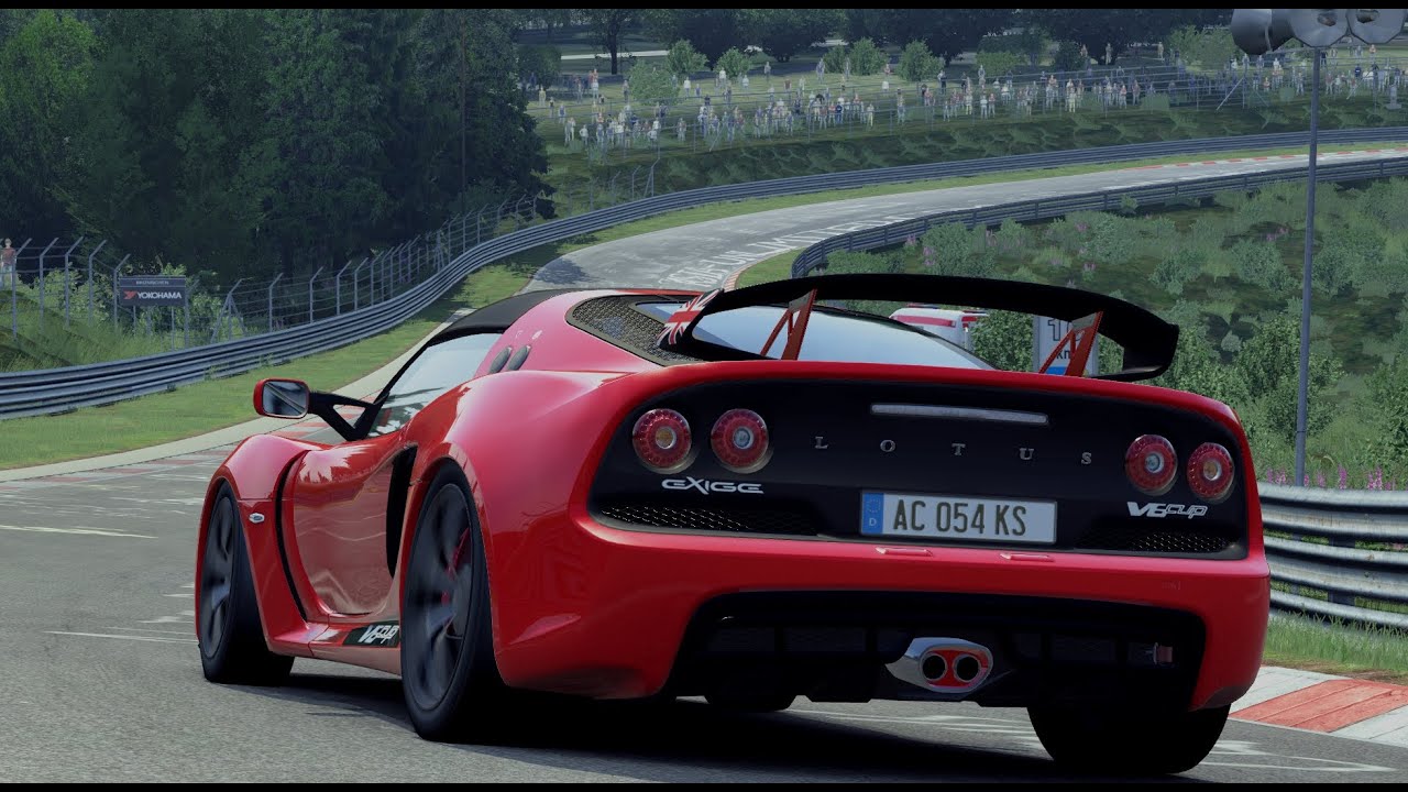 Lotus Exige V6 Cup - Nordschleife Tourist World Record 7:07:568 - Assetto Corsa