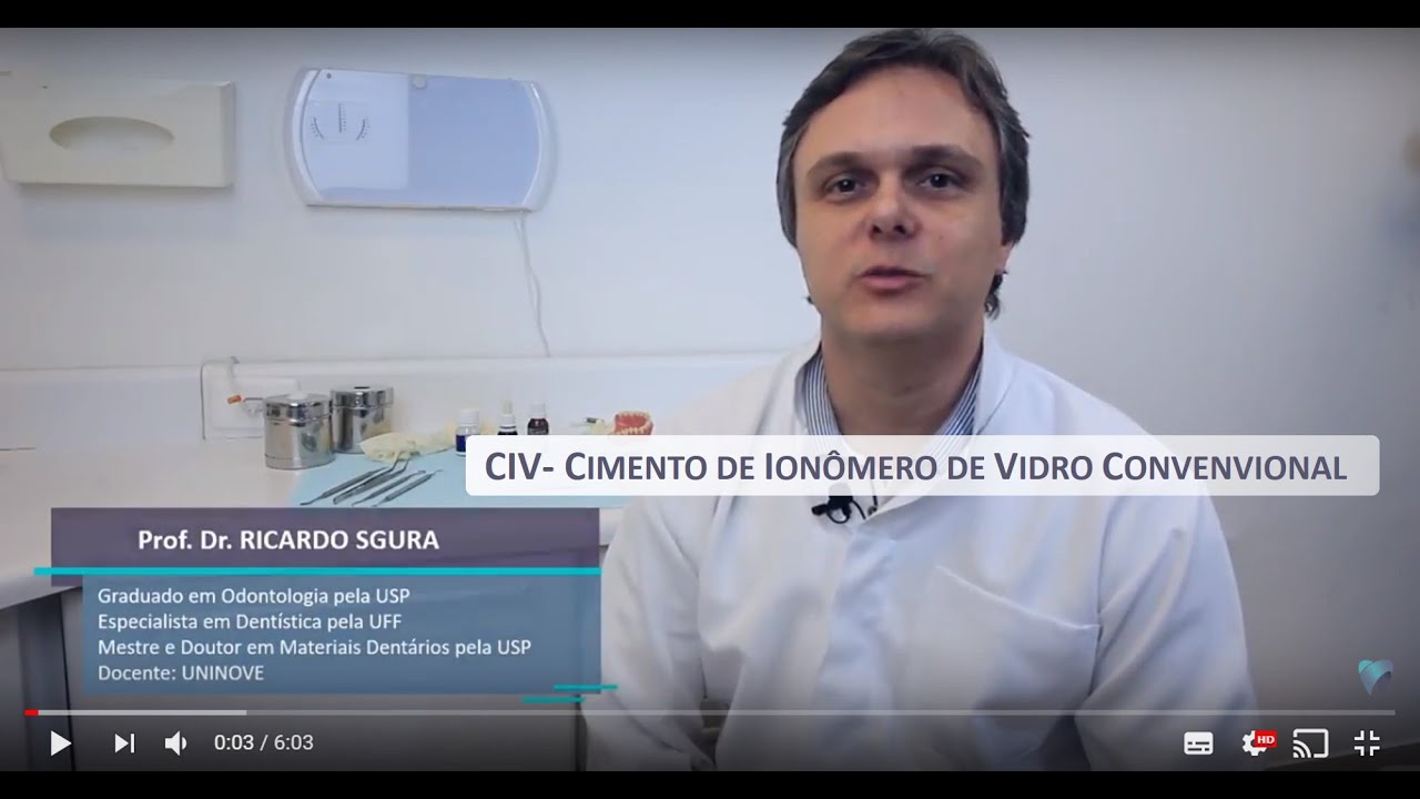 CIV - Cimento de Ionômero de Vidro Convencional