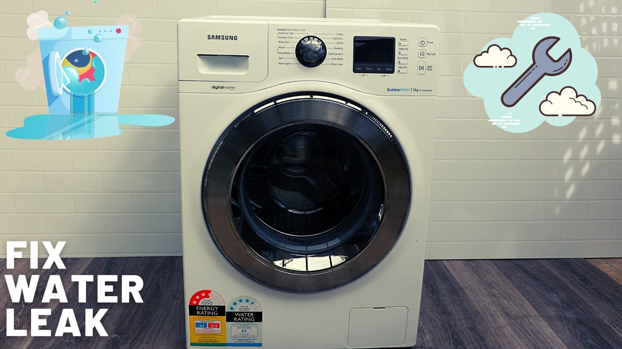 Samsung Washing Machine Leaking  You Can Fix Easy