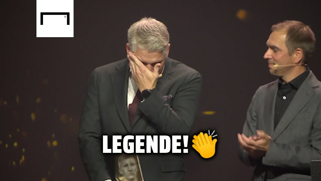 Schweinsteiger kämpft mit den Tränen: So emotional war die Hall-of-Fame-Zeremonie