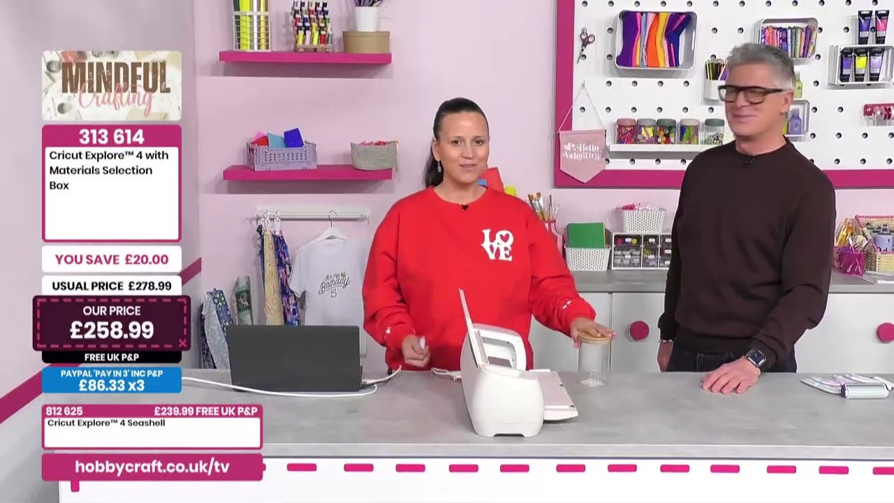 Handpicked by Hobbycraft - Cricut Explore 4