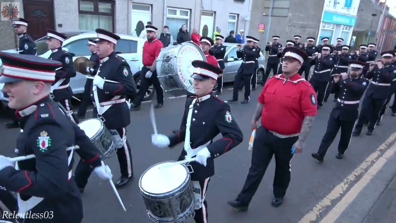 Shankill Protestant Boys (Full Clip 4K) @ Freemen Memorial FB's Parade ~ 26/04/24 (4K)