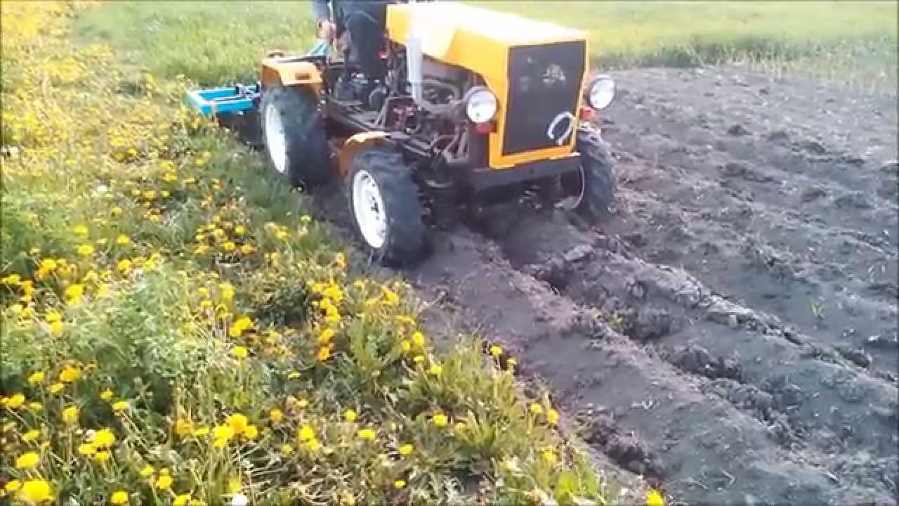 Traktorek SAM SAPARD i obsypnik do ziemniaków 2015