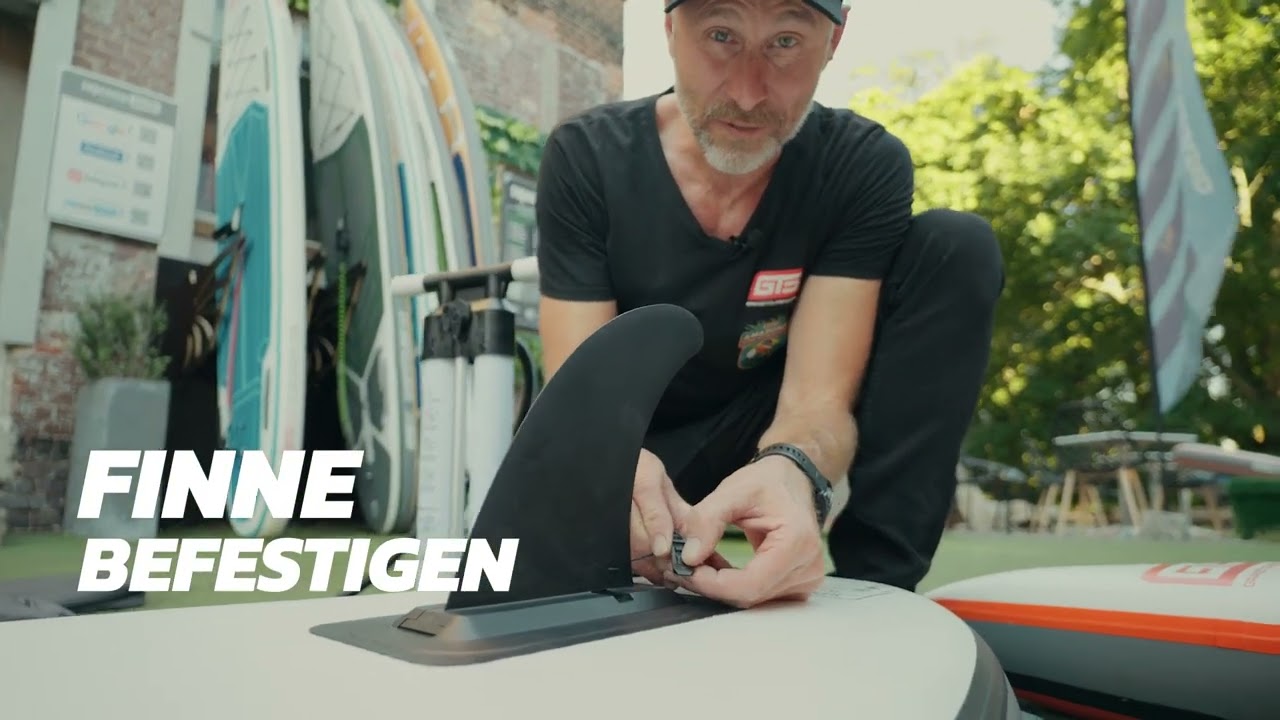 SUP Finne richtig montieren – Slide-In System einfach erklärt