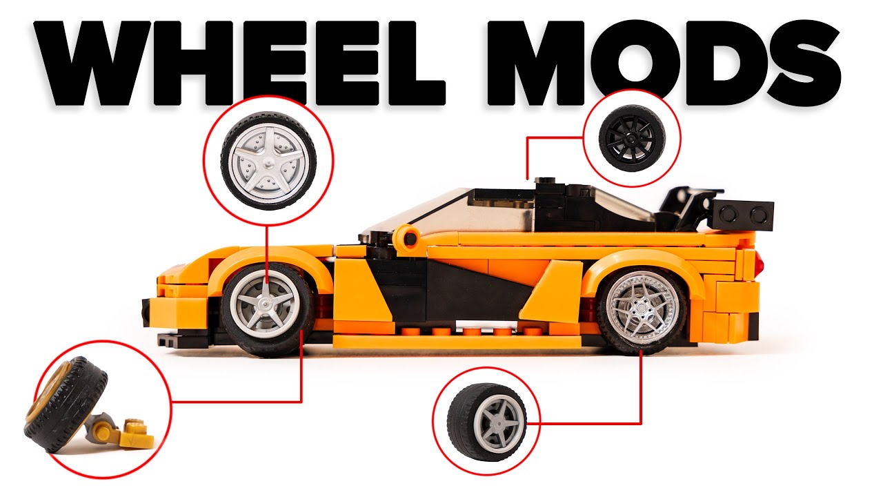 10 Wheel  MODS you can do to your LEGO CAR Right now! | CAMBER