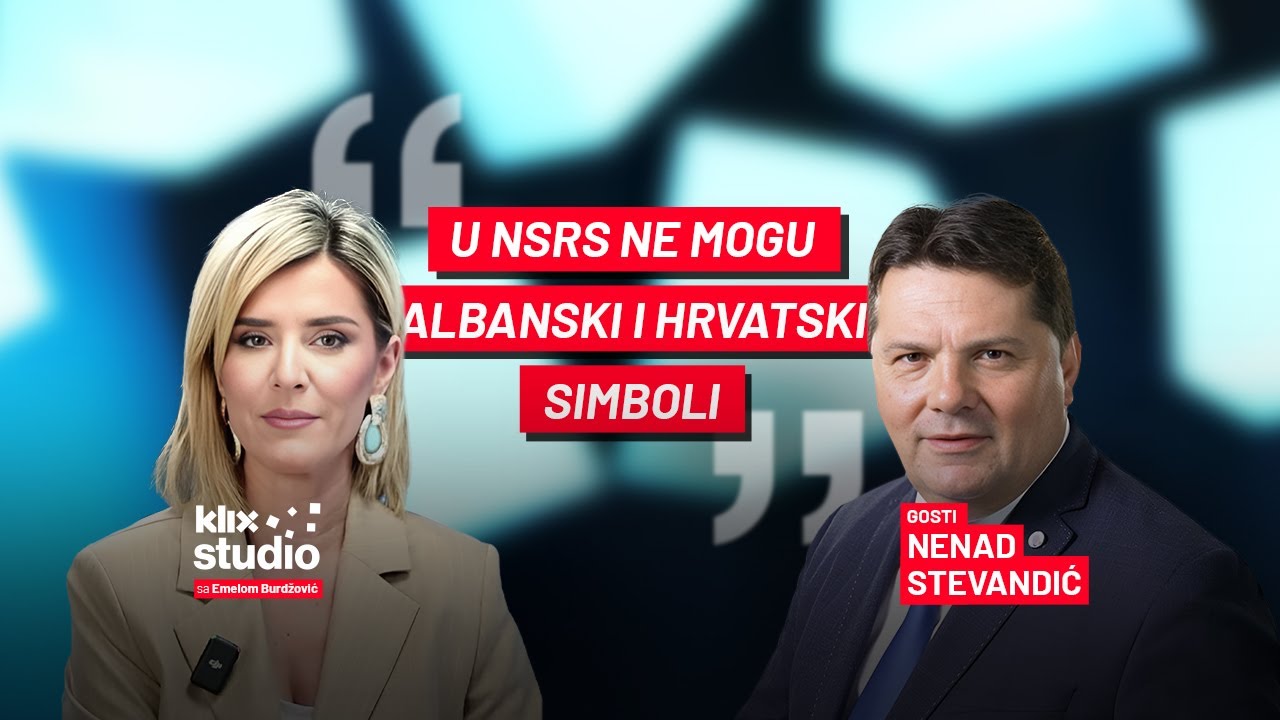 Nenad Stevandić: Poštar mi donosi platu, u NSRS ne mogu albanski i hrvatski simboli