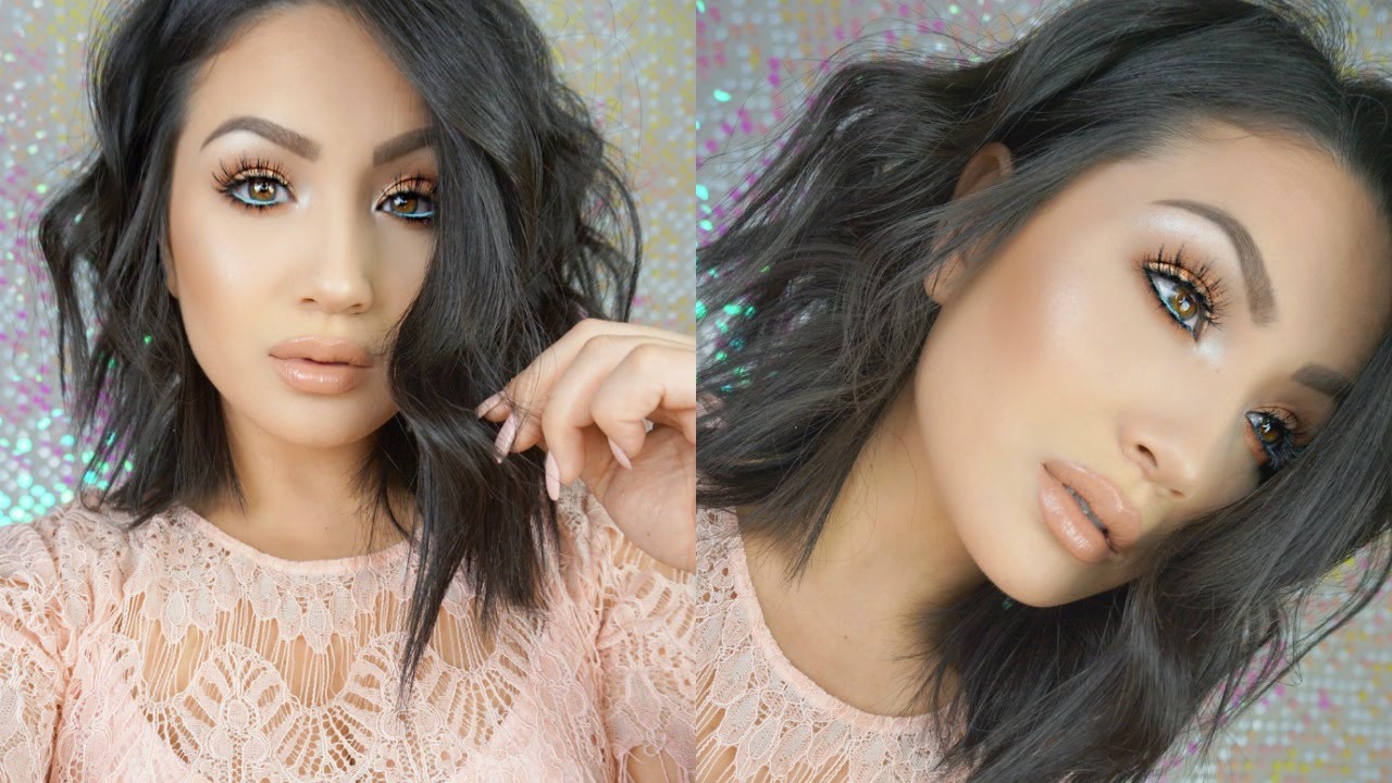 Bronze+Blue Makeup Tutorial