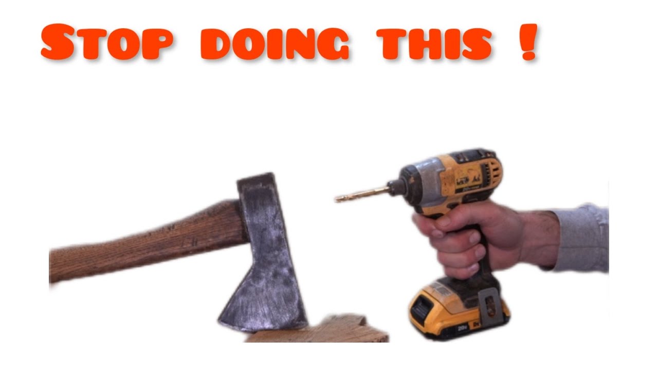 How To Remove a Axe Head The Easy Way