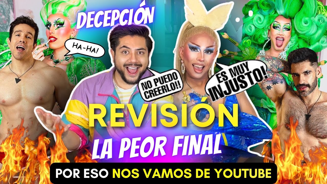 🔴 DECIMOS ADI&Oacute;S BUFANDO LA FINAL de LA M&Aacute;S DRAGA 7! LA PEOR FINAL! SHOWS INNECESARIOS y FRAUDE!