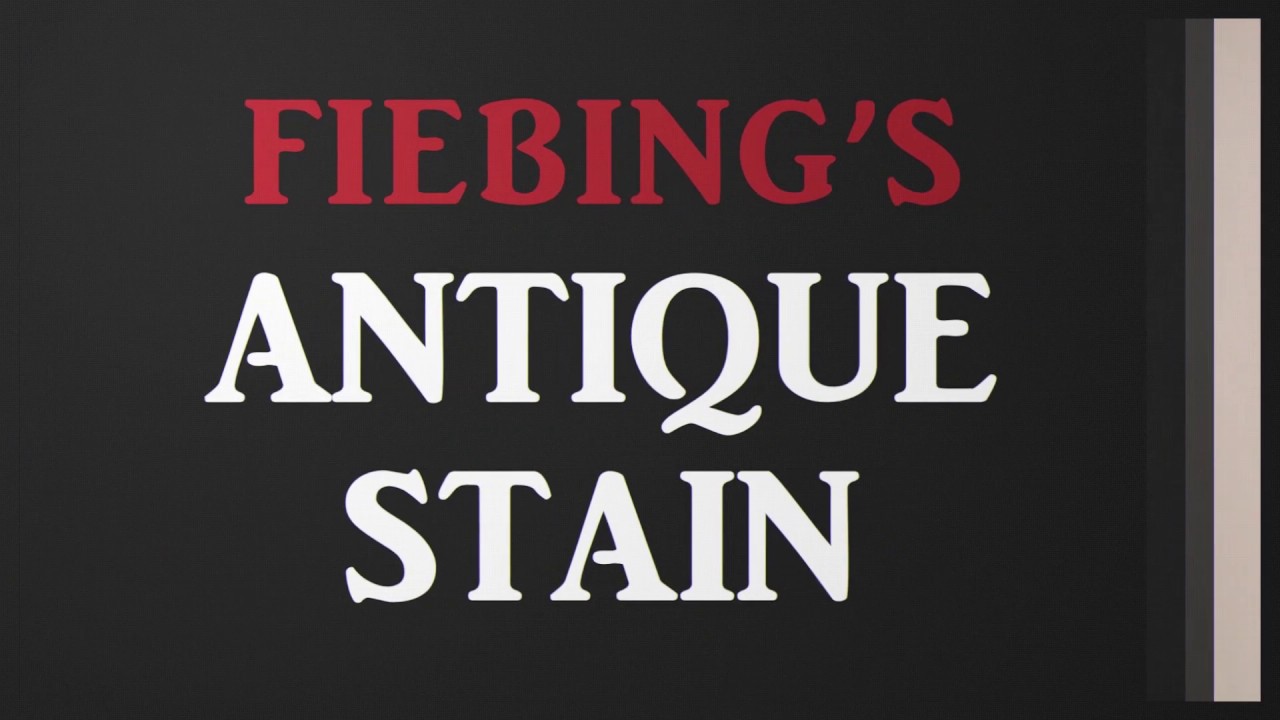 Fiebing's Antique Leather Stain How To Product Tutorial for Leathercraft