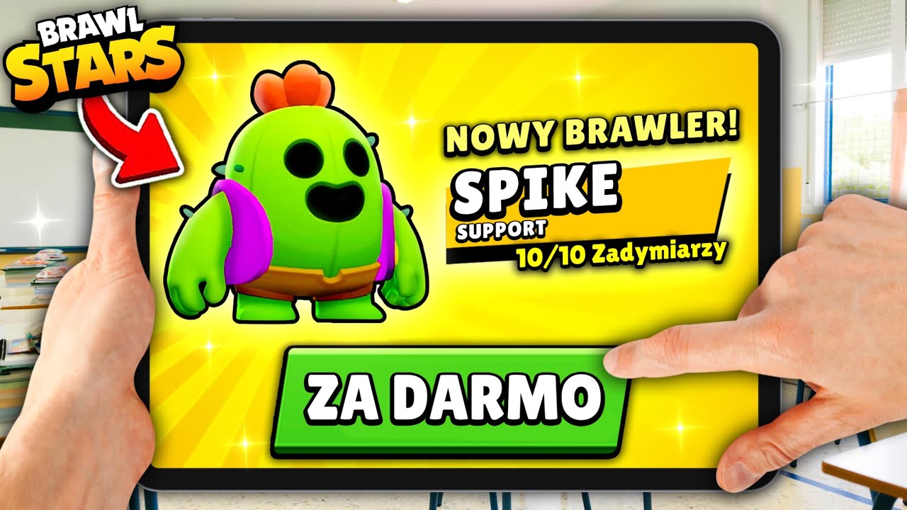Odblokowałem ⚠️ BEZ WYDAWANIA PIENIĘDZY LEGENDĘ ZADYMIARZA SPIKE 🌵 + (JAK TO ZROBIĆ) w Brawl Stars!
