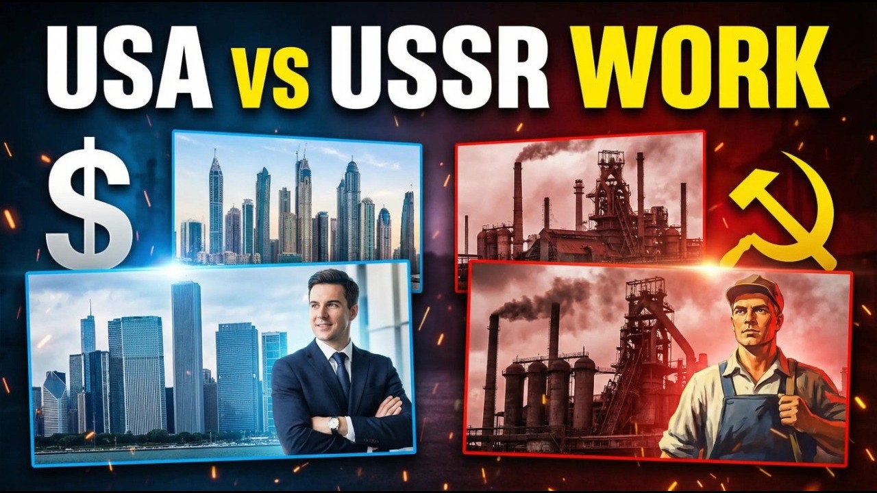 BORN TO SLAVE? THE SOVIET WORKER’S TRAP VS THE AMERICAN DREAM