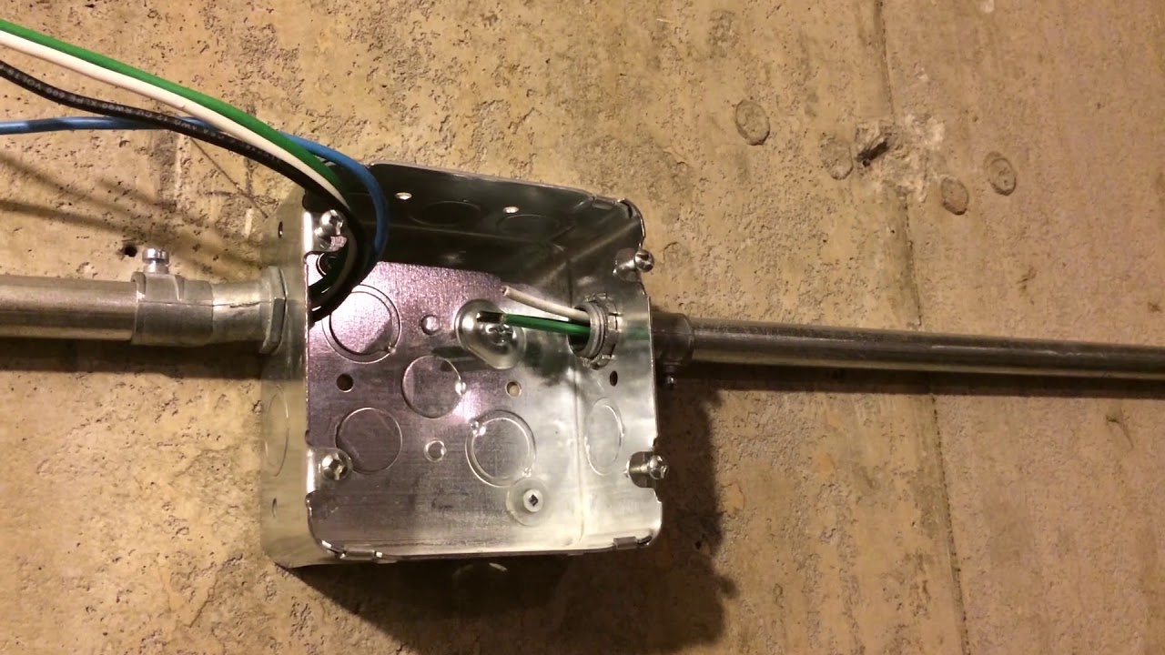 Shop Electricity and Lighting (using EMT pipes) - Shop Setup
