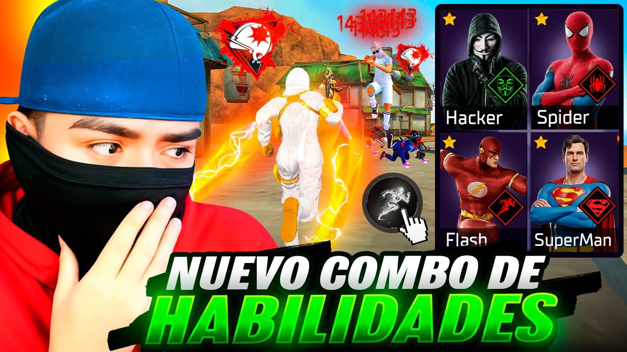 COMBO DE HABILIDADES para DOMINAR el PRECISO en MIRA en FREE FIRE