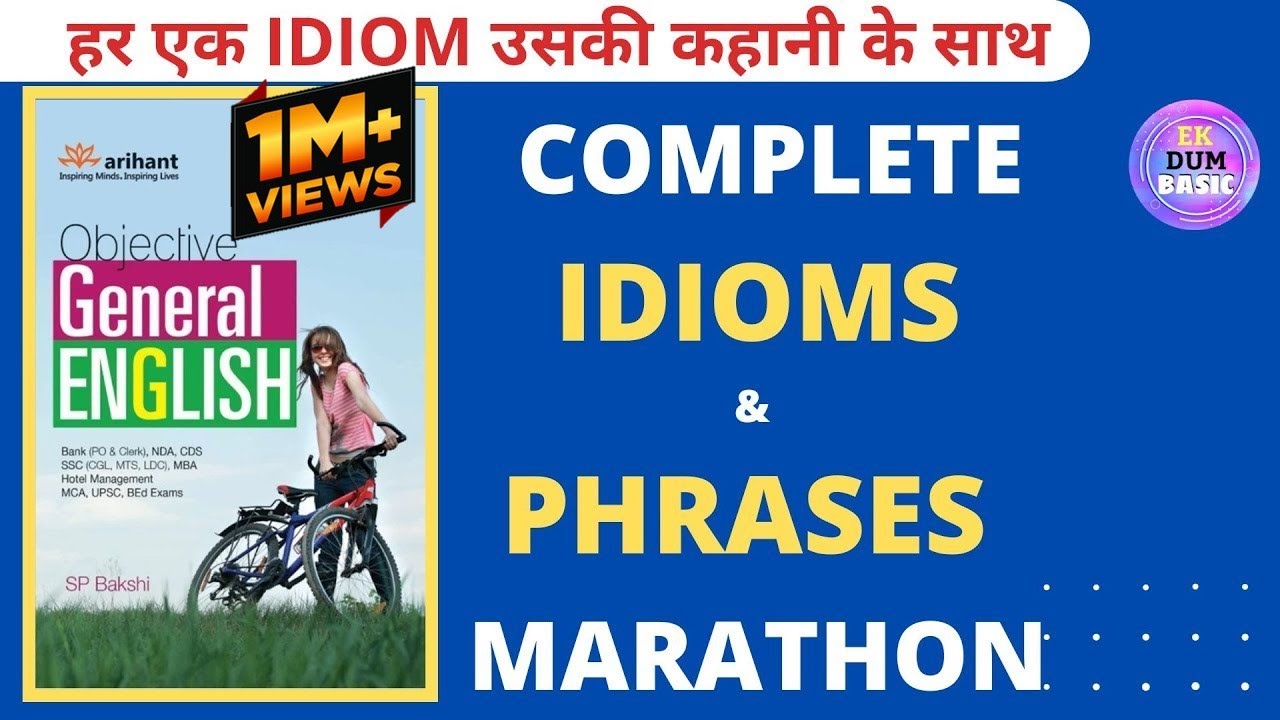 COMPLETE IDIOMS CLASS(Pdf in description)