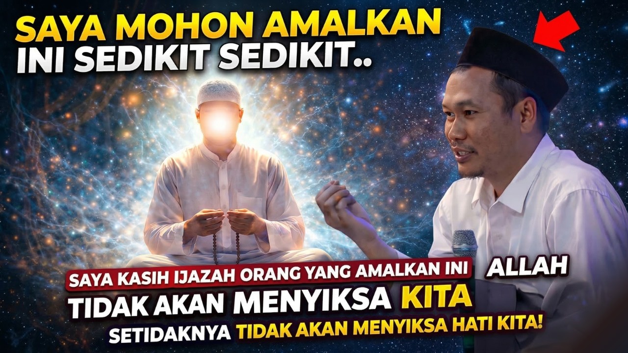 SAYA MOHON AMALKAN INI SEDIKIT SEDIKIT‼️INI IJAZAH AGAR HATI TENANG - NGAJI GUS BAHA