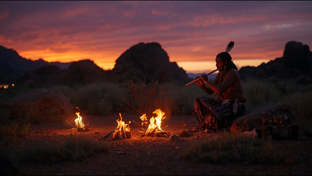 Native American Flute & Nature Sounds | Healing Meditation Music