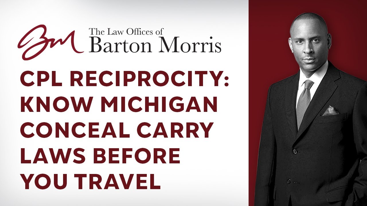 Out of State CPL in Michigan? Know Your Rights - Concealed Carry Reciprocity Act Could Change Things